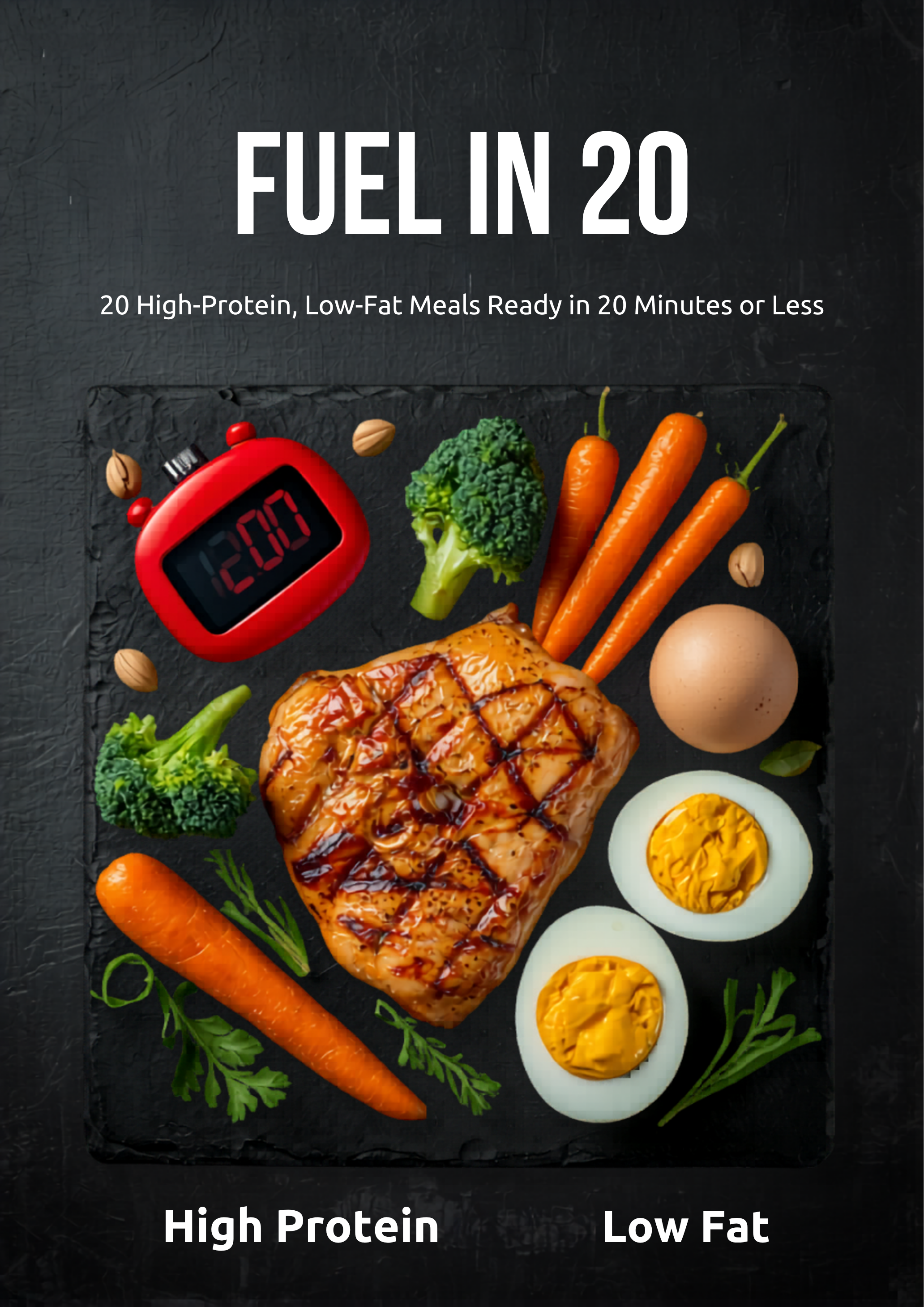 FUEL IN 20: 20 High-Protein, Low-Fat Meals Ready in 20 Minutes or Less